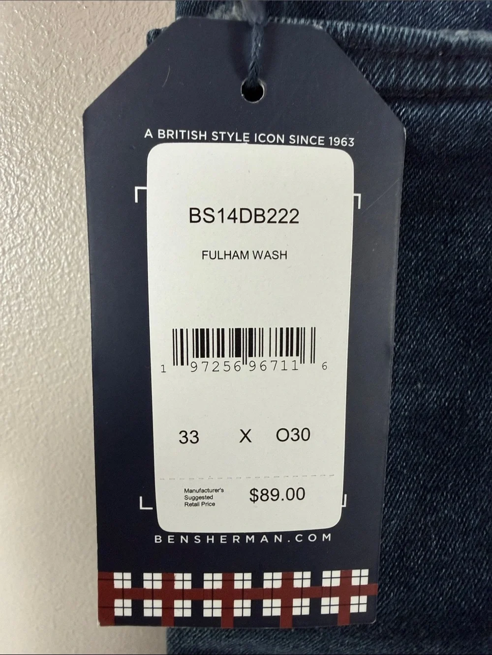 Ben Sherman straight leg
